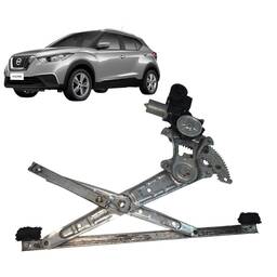 Máquina de Vidro Porta Dianteira Esquerda Kicks 2017/