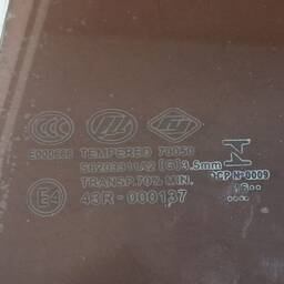 VIDRO PORTA TRASEIRA ESQUERDA (FIXO) LIFAN X60 2013 A 2019