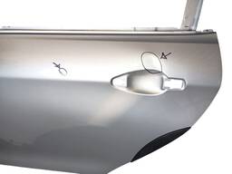 PORTA TRASEIRA ESQUERDA PEUGEOT 2008 2015/ (AVARIA)