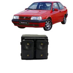 Botão Duplo Vidro Elétrico Tempra 1996 A 1999 Original