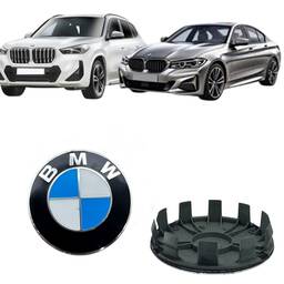Calota Roda Central Calotinha Bmw 68mm 1 Unidade Original