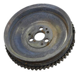POLIA VIRABREQUIM MOTOR FIAT UNO PALIO FIASA 1.0 1996 1999