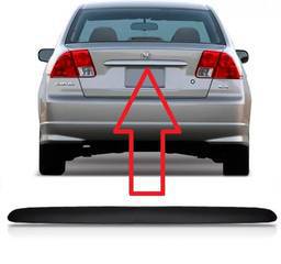 Friso Moldura Tampa Traseira Civic 2001 a 2006