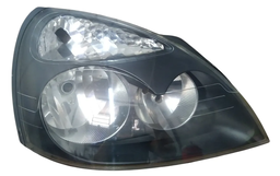 Farol Direito Clio 2004 a 2012 Masc Negra