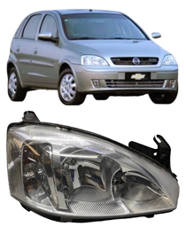 Farol Direito Corsa 2008 a 2012 Montana 2008/2010 Pisca Liso