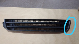 Grade Inferior Parachoque Dianteiro Gol Voyage Saveiro 09/12