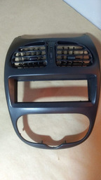 Moldura Central Do Radio Com Difusores 206 Original