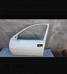 Porta Dianteira Esquerda Corsa 4 Portas
