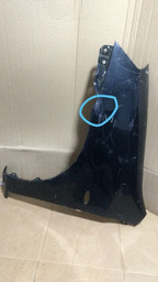 Paralama Etios 10/17 C Furo Pisca Esquerdo