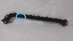 Guia Parachoque Traseiro Civic 2017 2018 2019 2020 Esquerdo