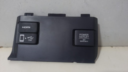 Capa Tomada Hdmi 12v Civic  2017 2018 2019 2020