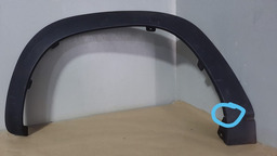 Moldura Paralama Dianteiro Esquerdo Kwid 2017 2018 2019