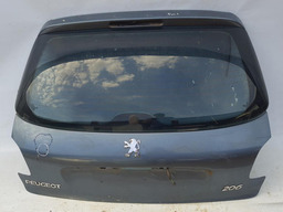 Tampa Traseira Porta Mala Com Vidro Peugeot 206 Usada