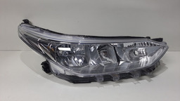 Farol Direito Toyota Yaris Cromado Original Sem Led