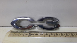 Emblema Tampa Traseira Citroen C3 