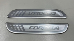 Par Acabamento Soleira Traseiro Corolla 2008