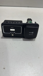 Tomada 12v Com Moldura Jeep Renegade 2017 2018 2019 2020