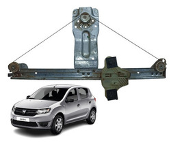 Máquina Vidro Porta Traseira Dir Sandero 15/ Logan 14/24 Man