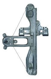 MÁQUINA DE VIDRO PORTA TRASEIRA ESQ ONIX PRISMA 12 A 20 MAN