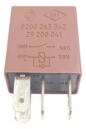 Rele Auxiliar Renault Logan Duster Sandero Captur 8200263342