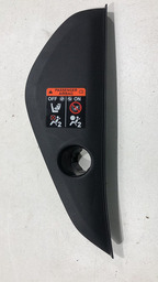 Acabamento Lateral Direito Painel Honda Hrv 16 Á 20 77216t7t