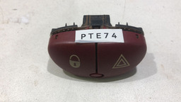Botão Interruptor Trava Com Pisca Alerta Peugeot 206 03 A 11