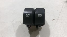 Botão Duplo Vidro Renault Duster Sandero Logan Megane Branco