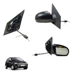 Retrovisor Direto Fiesta 2003 a 2014