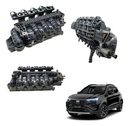 Coletor Admissão Fiat Pulse 1.3 4cc 2017 A 2024 585000k670