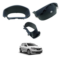 Moldura Painel De Instrumentos Logan Sandero 2015 2018