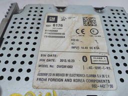 RADIO TOCA CD MP3 BLUETOOTH GM SPIN SONIC 2013 2014 2015 