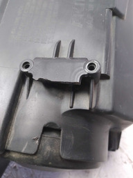 FAROL ESQUERDO POLO VIRTUS 18/22 MASC NEGRA FRISO PRETO