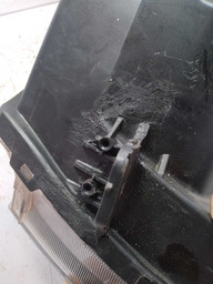 FAROL DIREITO CRUZE 2012 A 2016 MOLDURA PRETA RECUPERADO