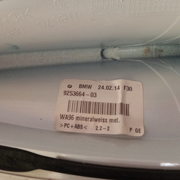 CAPA E ANTENA DE TETO BMW 320I 2012 A 2016 922689303