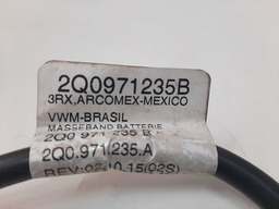 CABO NEGATIVO BATERIA VOLKSWAGEN VIRTUS MSI 1.6 2017 A 2021