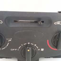 COMANDO DE AR PEUGEOT 206 SEM AR CONDICIONADO DETALHES