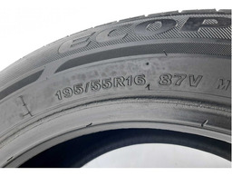 PNEU BRIDGESTONE ECOPIA 195/55R16 MEIA VIDA DETALHE