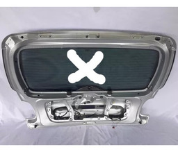 TAMPA TRASEIRA SEM VIDRO PEUGEOT 206 2004 A 2011 DETALHES 