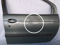 PORTA DIANTEIRA DIREITA SCENIC 1999 2000 A 2011 DETALHES 