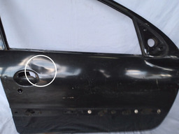 PORTA DIANTEIRA DIREITA PEUGEOT 206 207 HOGGAR DETALHES 