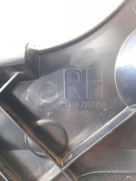 GUIA DIREITA PARACHOQUE TRASEIRO BMW X5 2011 4.4 BITURBO 