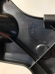 GUIA ESQUERDO PARACHOQUE TRASEIRO BMW X5 2011 4.4 BITURBO