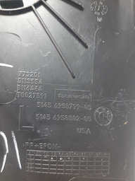 ACABAMENTO MOLDURA ESQUERDA PORTA MALAS BMW X5 2011 4.4 