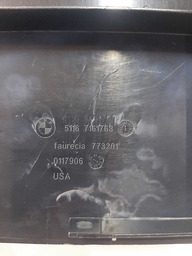 TAMPA ACABAMENTO PORTA LUVA BMW X5 2011 4.4 BITURBO