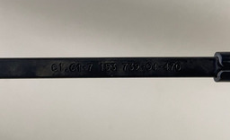 PAR LIMPADOR PARABRISA DIANTEIRO BMW X5 2011 4.4 BITURBO V8