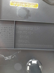 ACABAMENTO COLUNA TRASEIRA ESQUERDA JEEP RENEGADE 2016 A 21