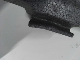 ABSORVEDOR IMPACTO TRASEIRO MERIVA 2003 A 2012 COM DETALHE