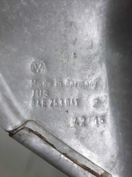 PROTETOR CALOR TURBINA AUDI Q3 1.4 TURBO TFSI 2017 2018