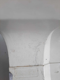 TAMPA PROTETOR CALOR AUDI Q3 1.4 TURBO 2017 2018 DETALHE 