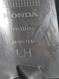 ACABAMENTO BANCO TRASEIRO ESQUERDO CIVIC G10 2017 A 2021